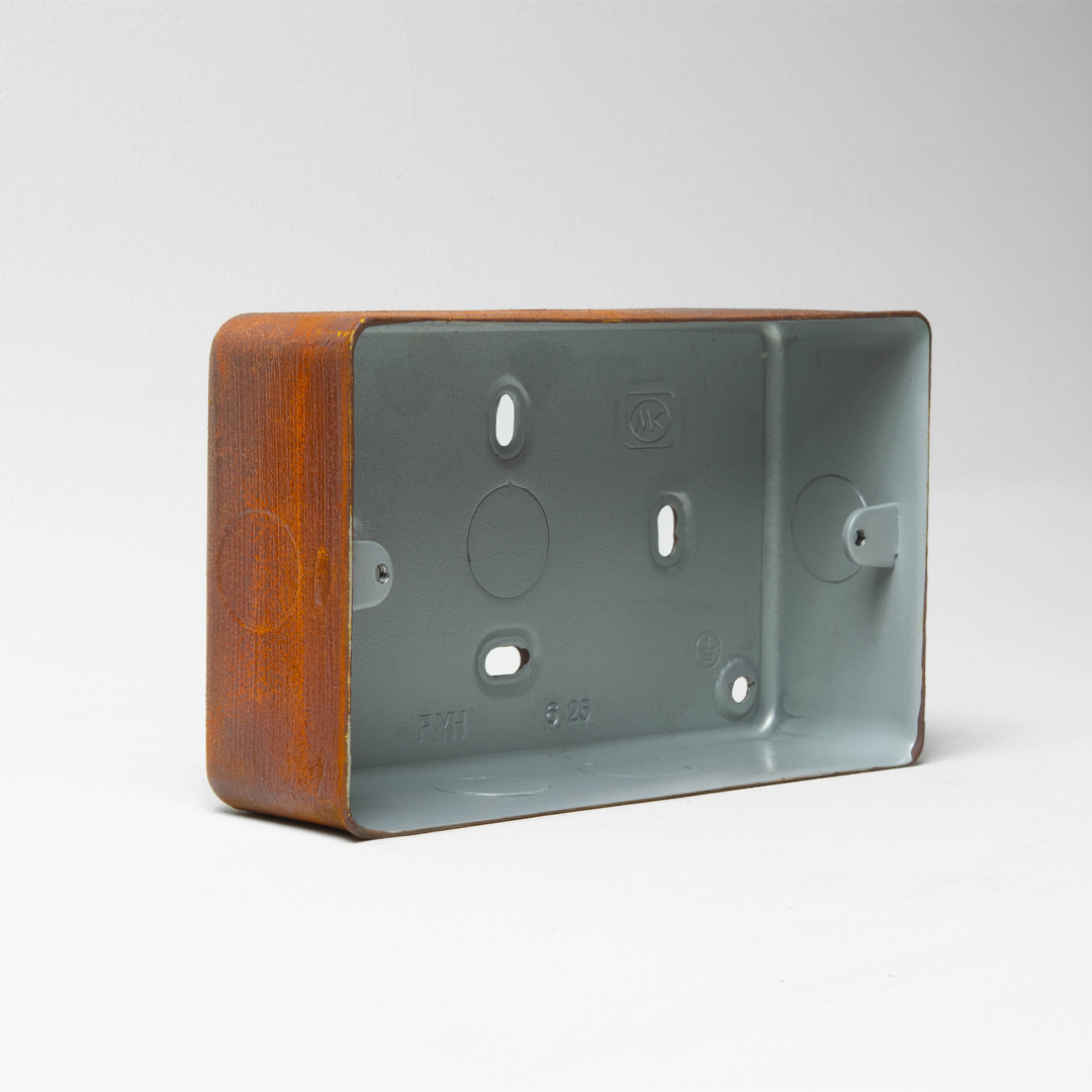 Rusted Double Back Box