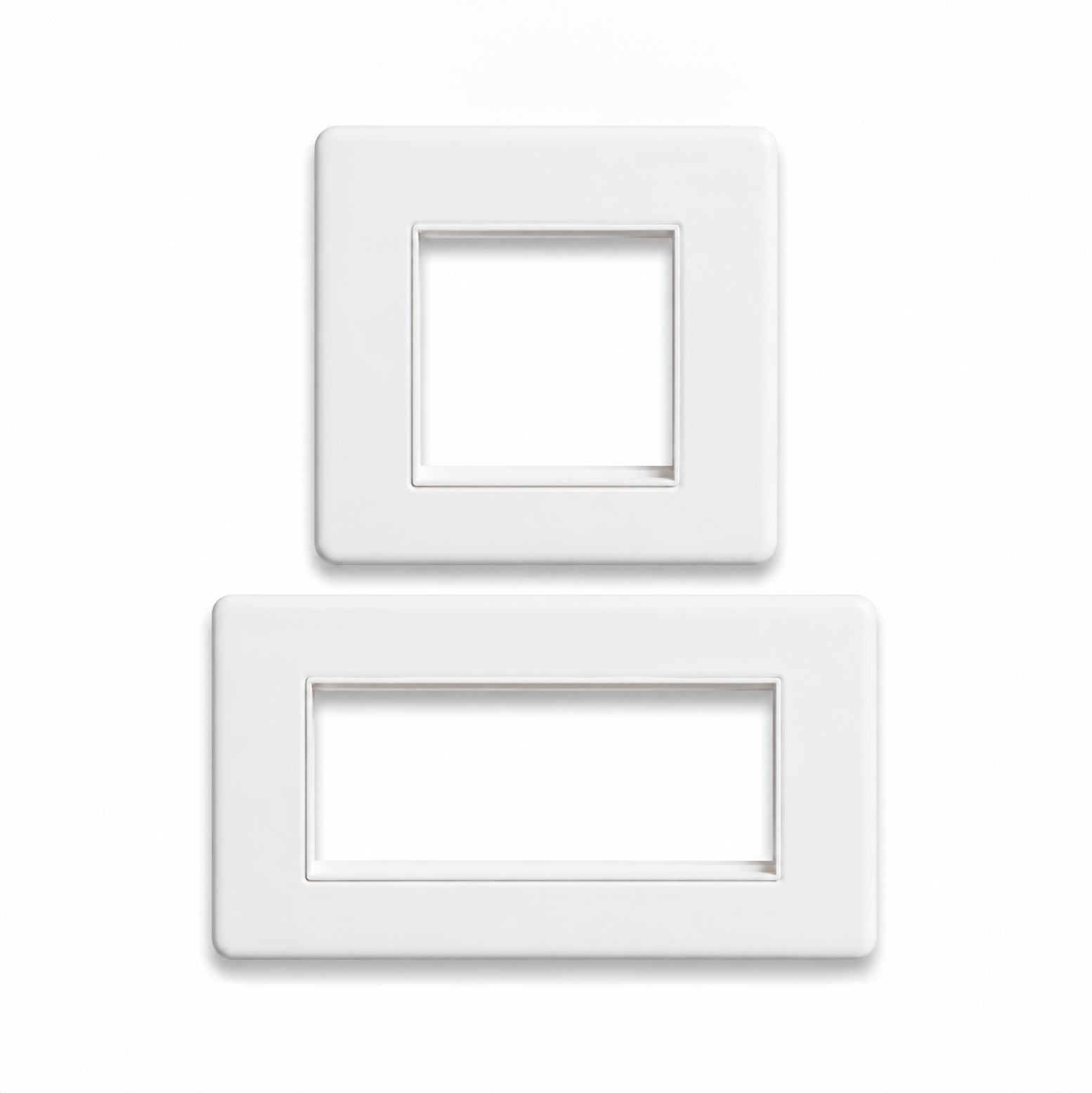Concealed White Module Frames