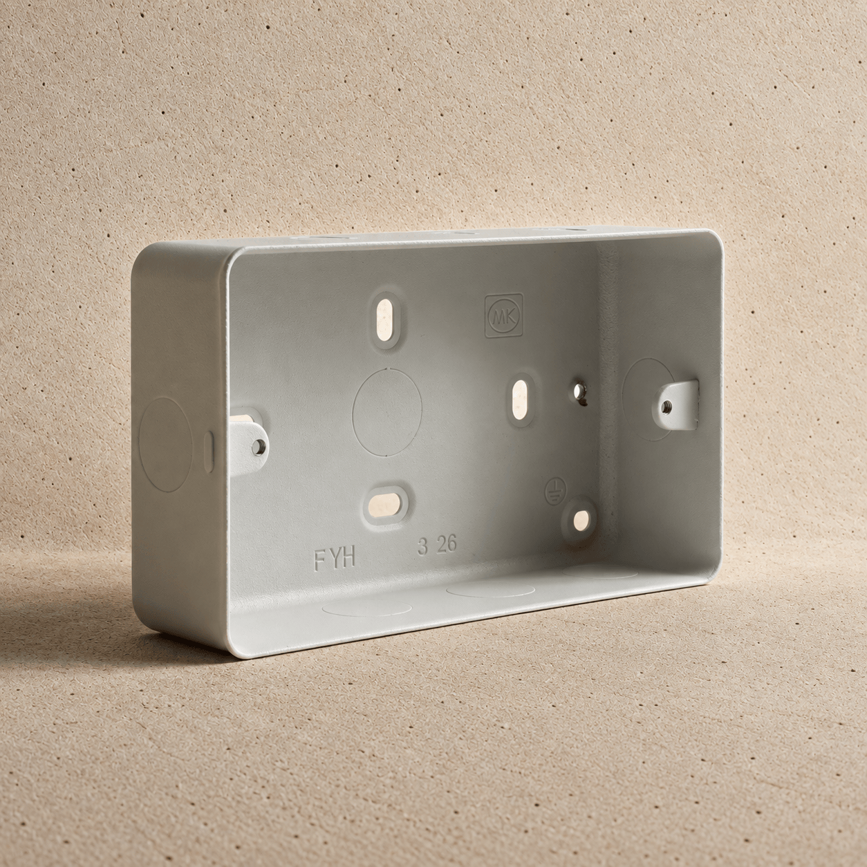 Feather Grey Double Back Box