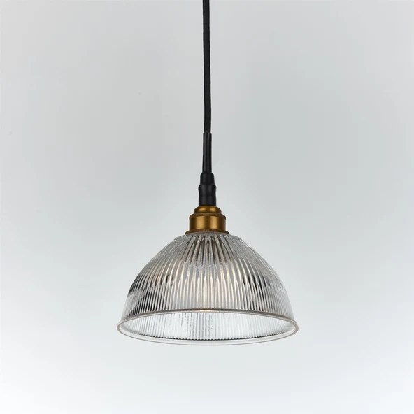 Prismatic Dome Pendant Light