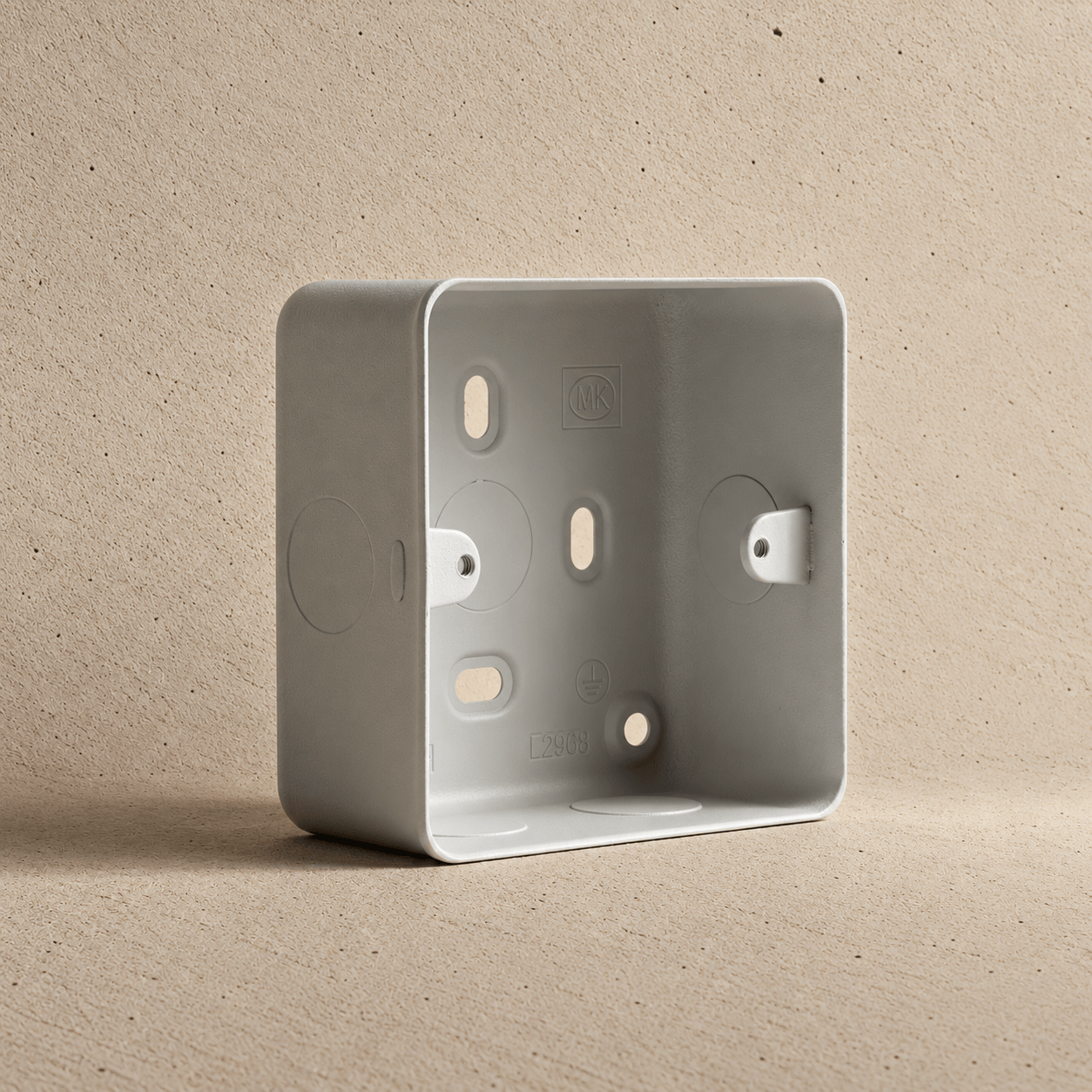 Feather Grey Single Back Box
