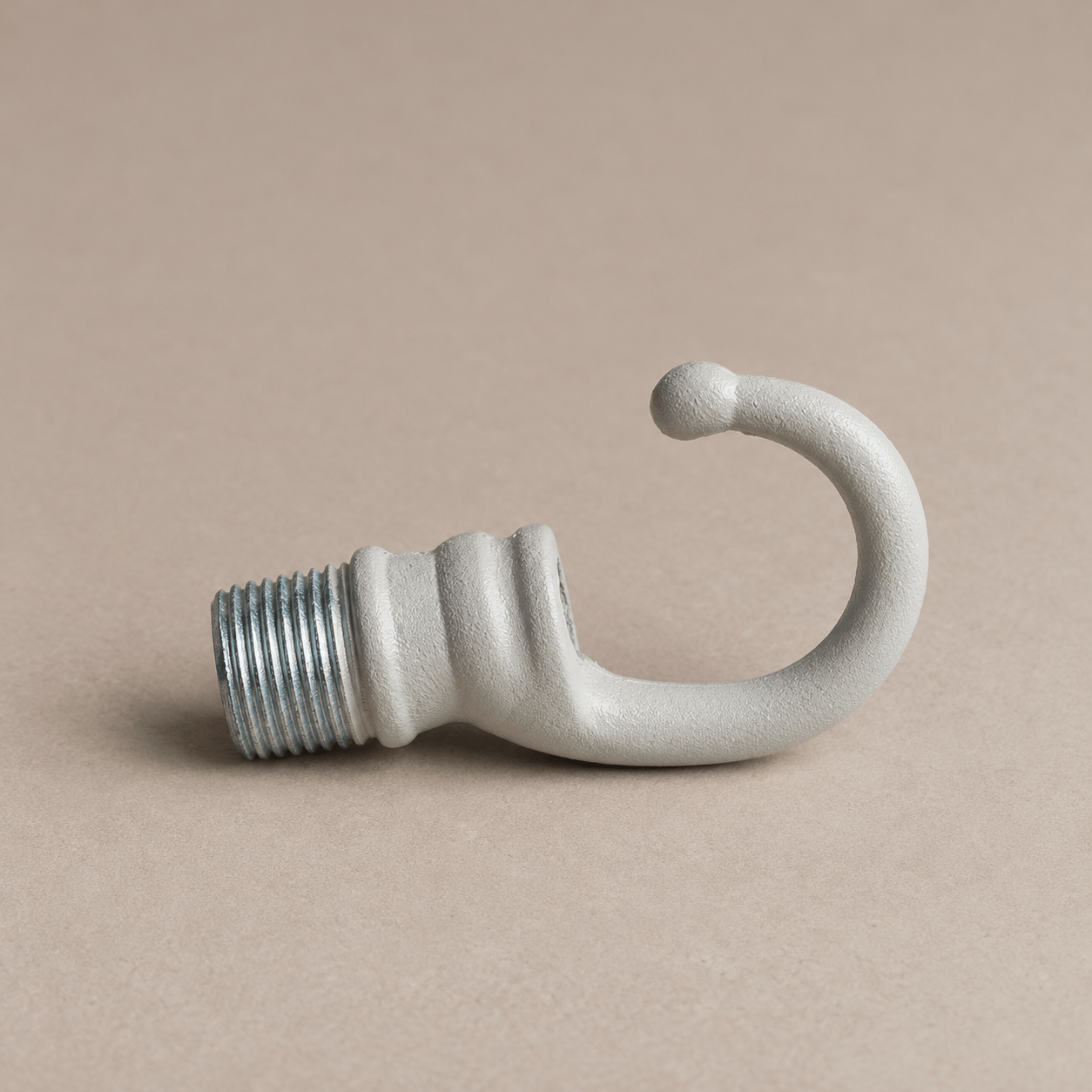 20mm Male Hook – Feather Grey