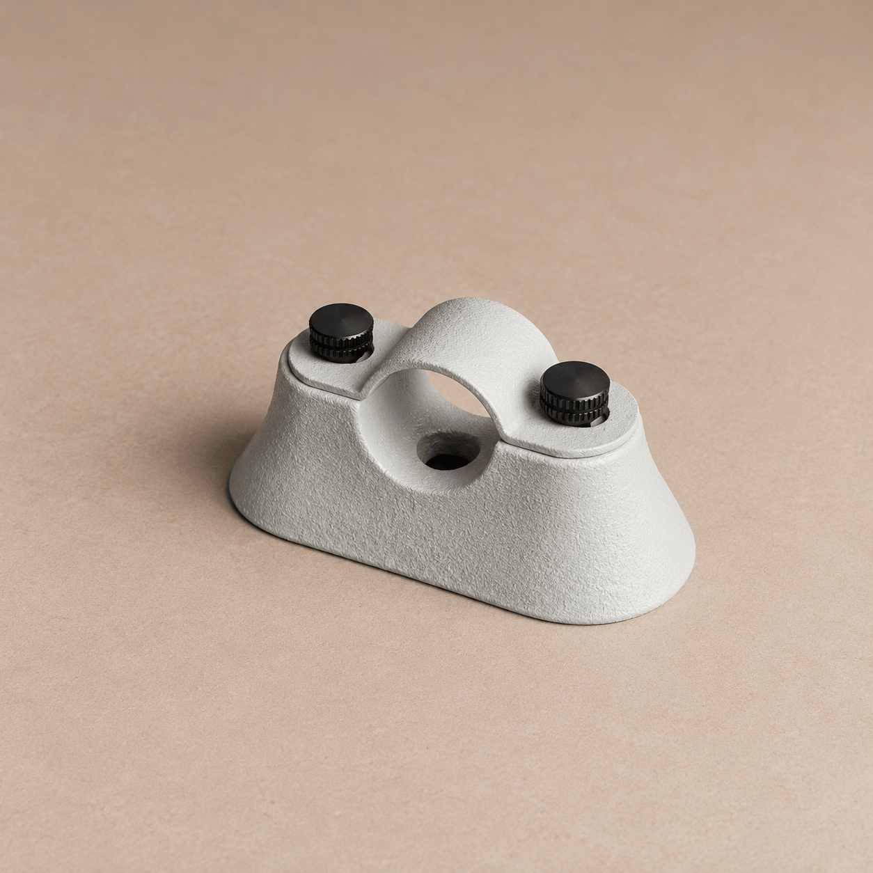 20mm Conduit Hospital Saddle – Feather Grey