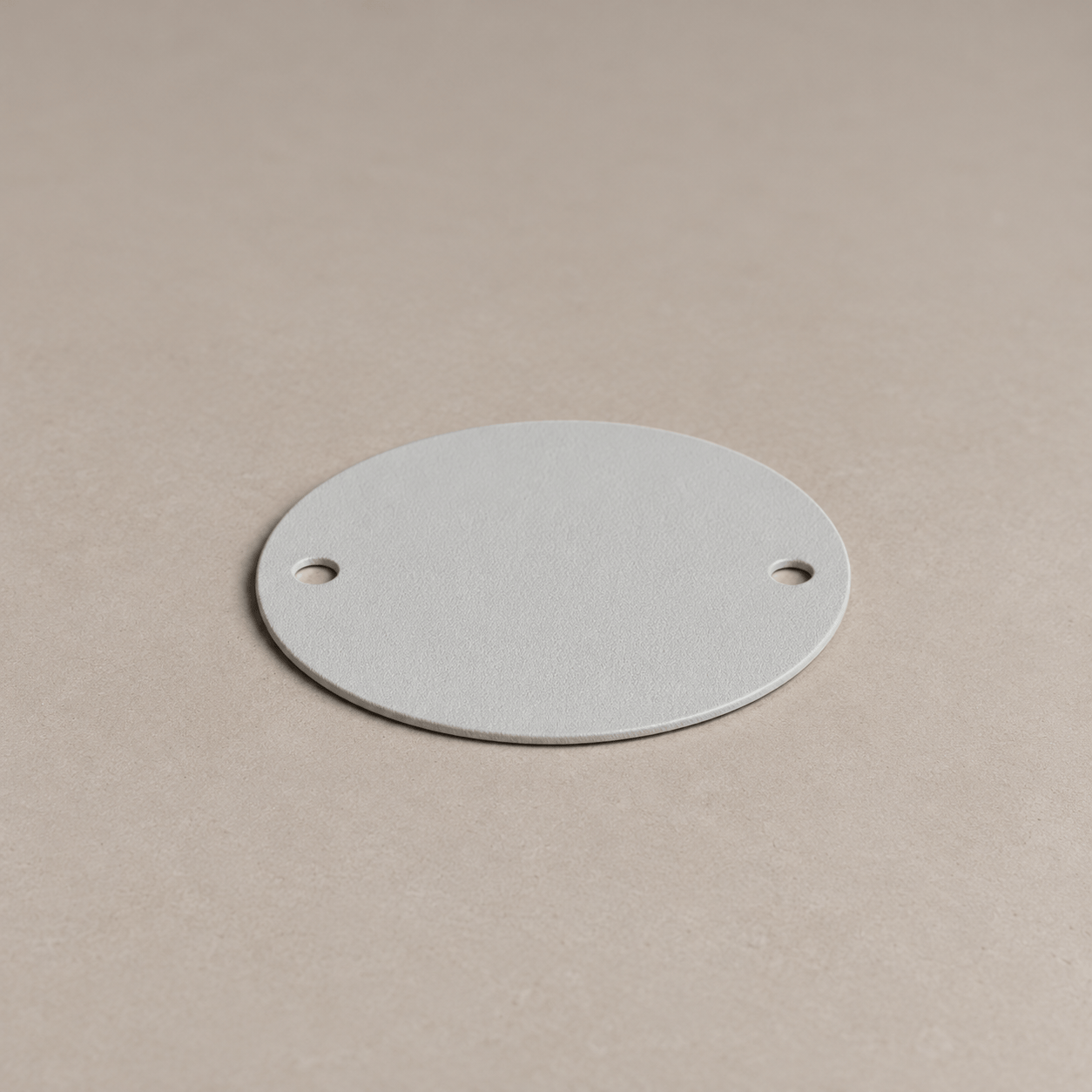 20mm Conduit Box Lid – Feather Grey
