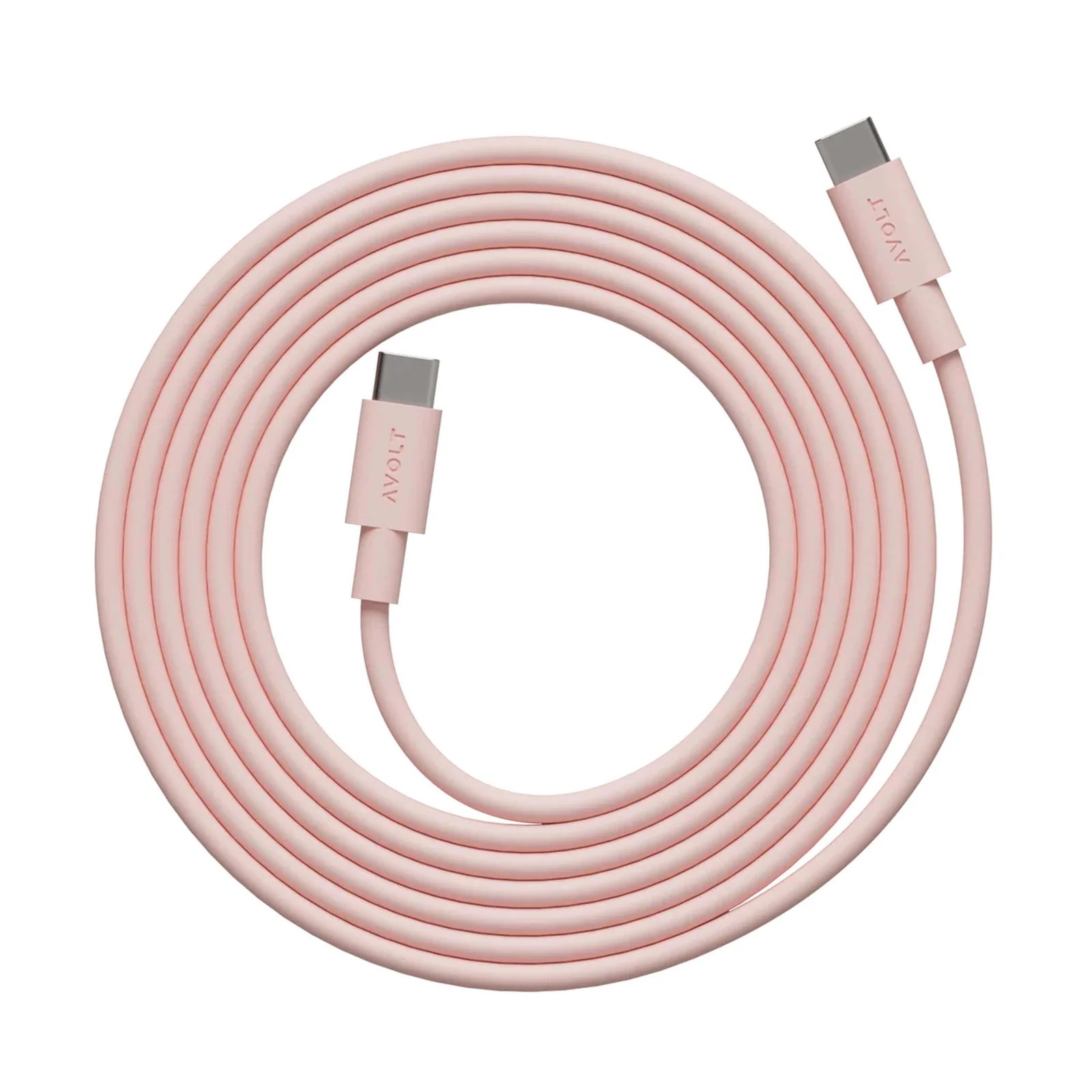 AVOLT Cable 1 USB-C to USB-C - New Pink