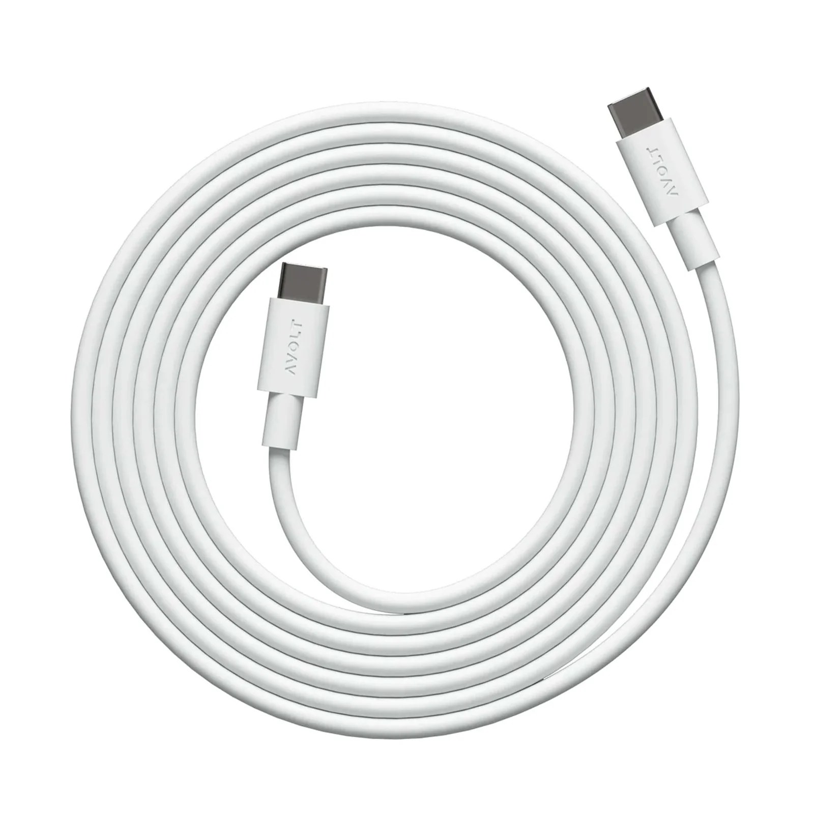 AVOLT Cable 1 USB-C to USB-C - Opal White