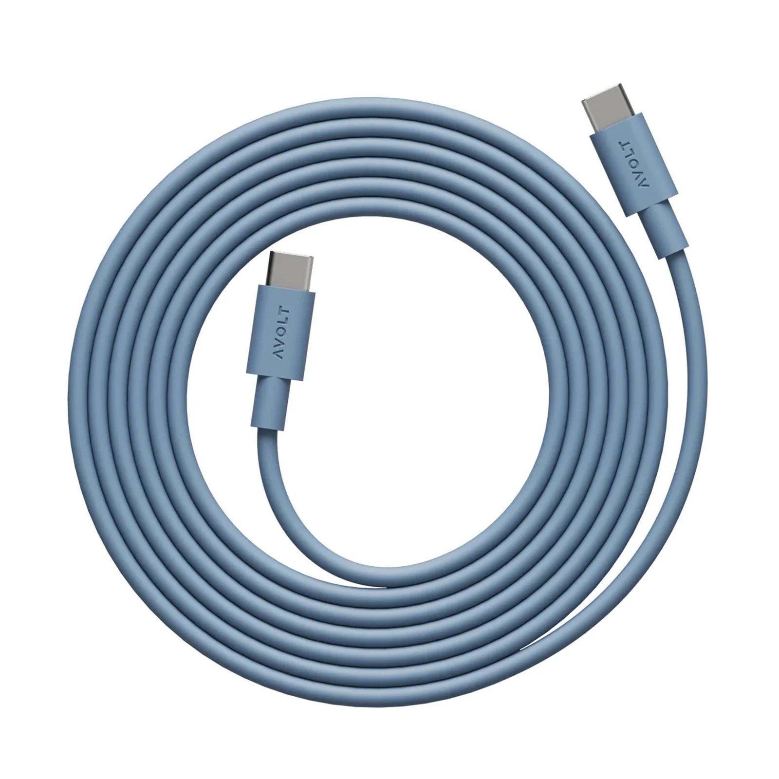 AVOLT Cable 1 USB-C to USB-C - Shark Blue