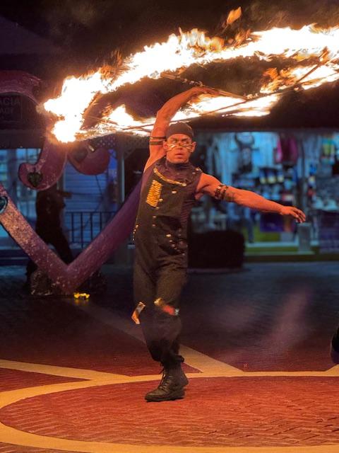 Bahia Principe Fire Dancers