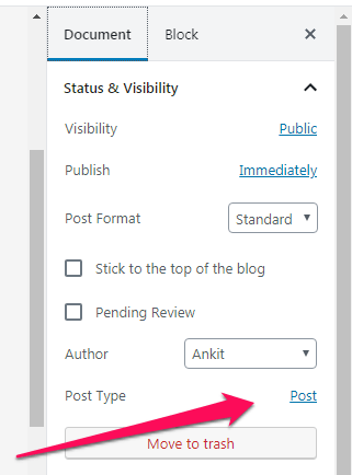 Easily change custom post type icon on dashboard menu. How To Convert Change Post Type In Wordpress The Wp Hosting