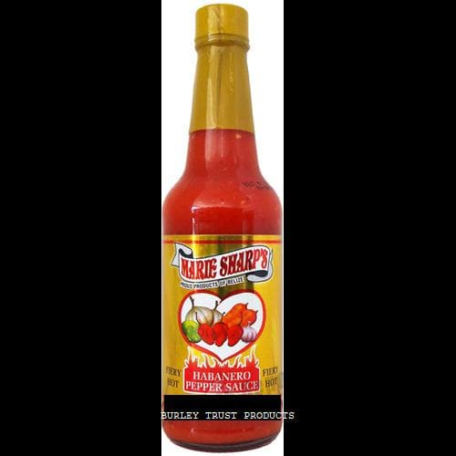 Marie Sharp's Fiery Hot Habanero Pepper Sauce, 10 Oz