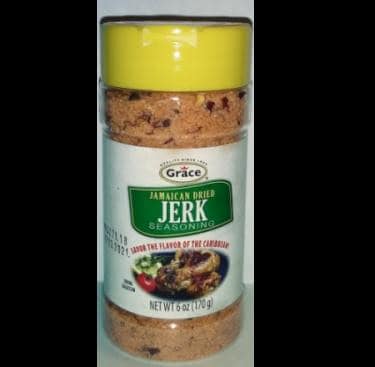 GRACE CARIBBEAN JERK DRY SEASONING 6 Oz Case