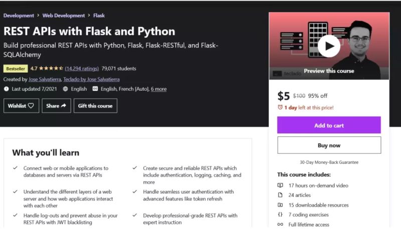 Learn Python Restapi Programming With Flask And Django On Udemy - Download Beautiful Landscape Image | Full HD
