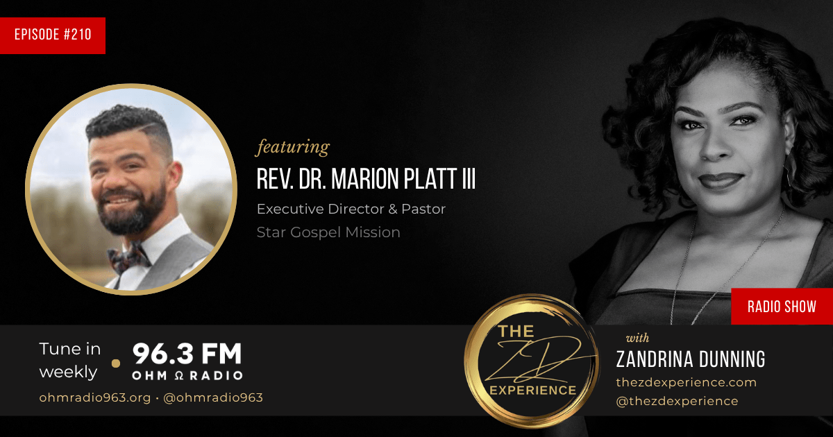 The ZD Experience with Dr. Marion Platt