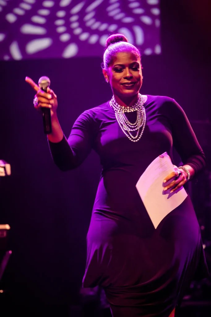 A photo from the “Queen of Soul” Tribute at Charleston Music Hall on March 22nd, 2019. Photo by Everette Zuraw
