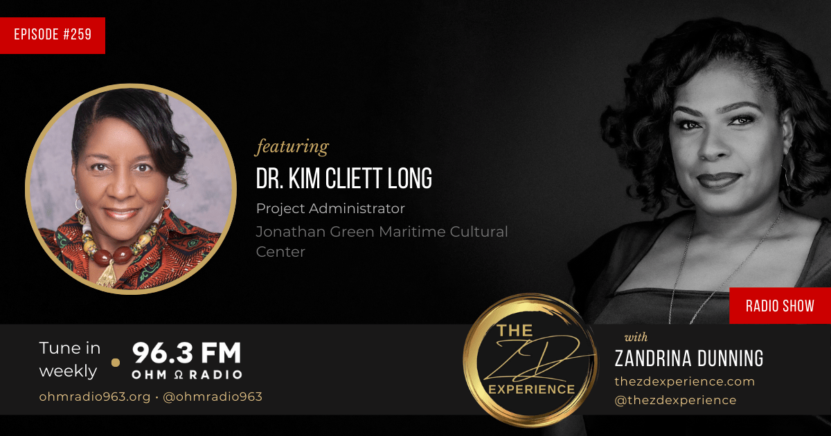 The ZD Experience with Dr. Kim Cliett Long
