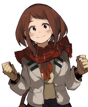 photo Cute:d4Og-Lsvfs4= Ochaco Uraraka ochaco uraraka mywaifulist