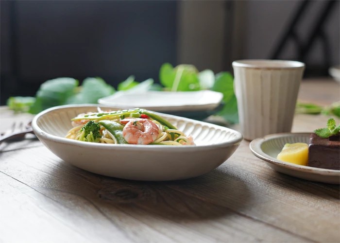 益子焼 Kinari パスタ皿