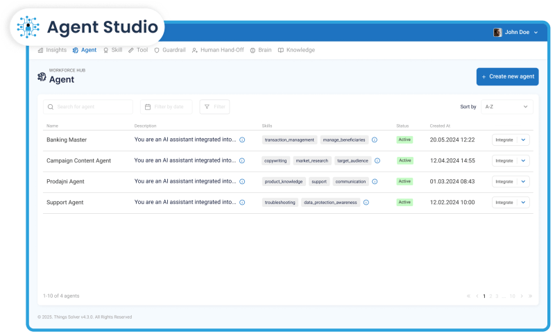 Our Work Agent Studio - Premium Geometric Picture Gallery - HD