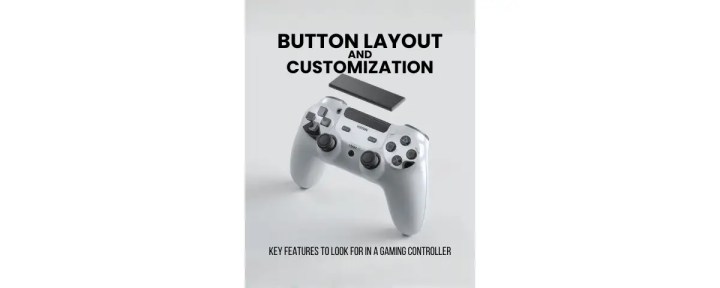 gaming controller button layout and customization options