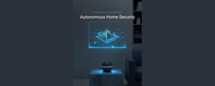 autonomous smart home security system with ai cameras and sensors