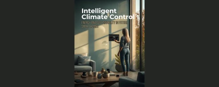 intelligent climate control system adjusting temperature automatically in smart homes