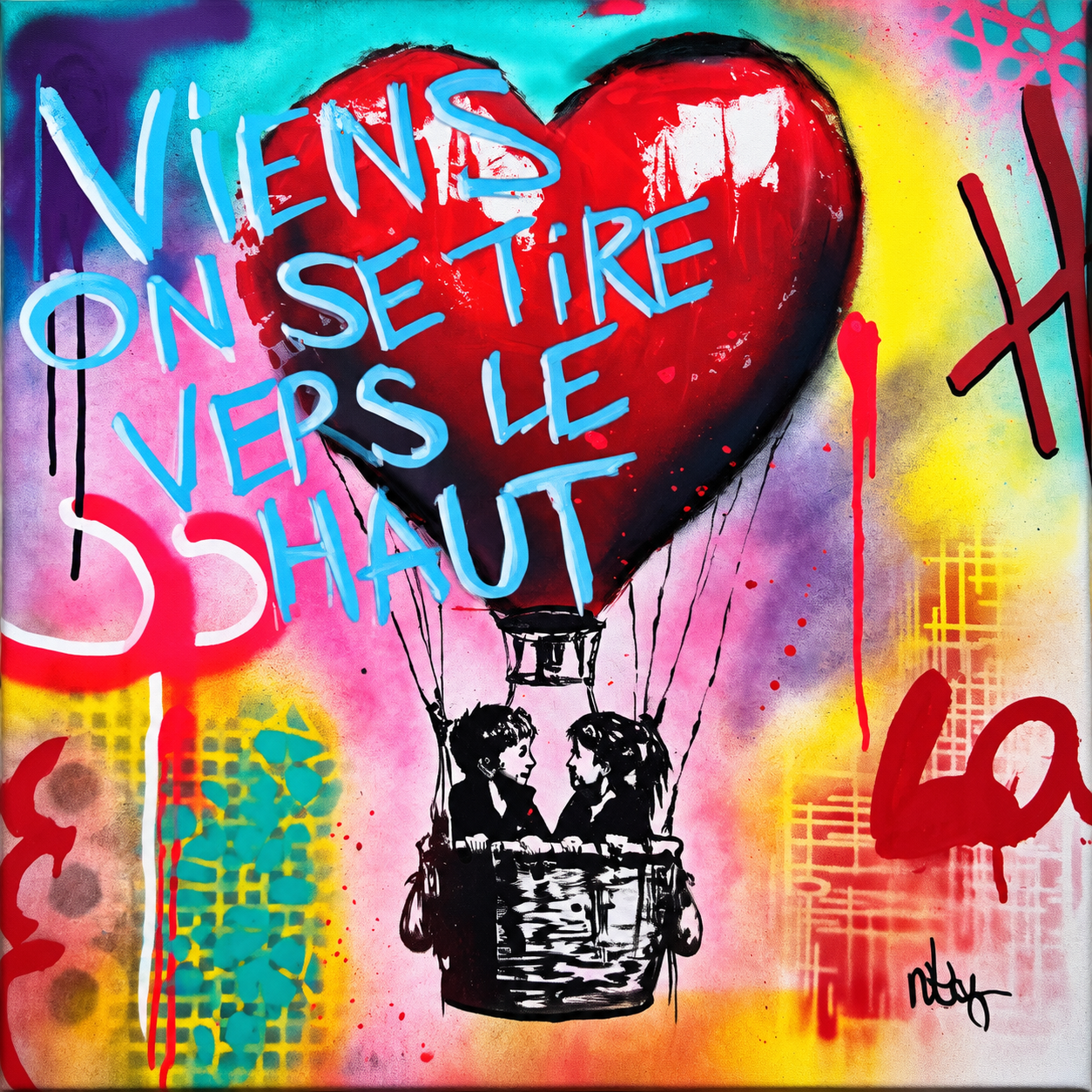 Impression Alu HD – Collaboration Nkas_VERS_LE_HAUT