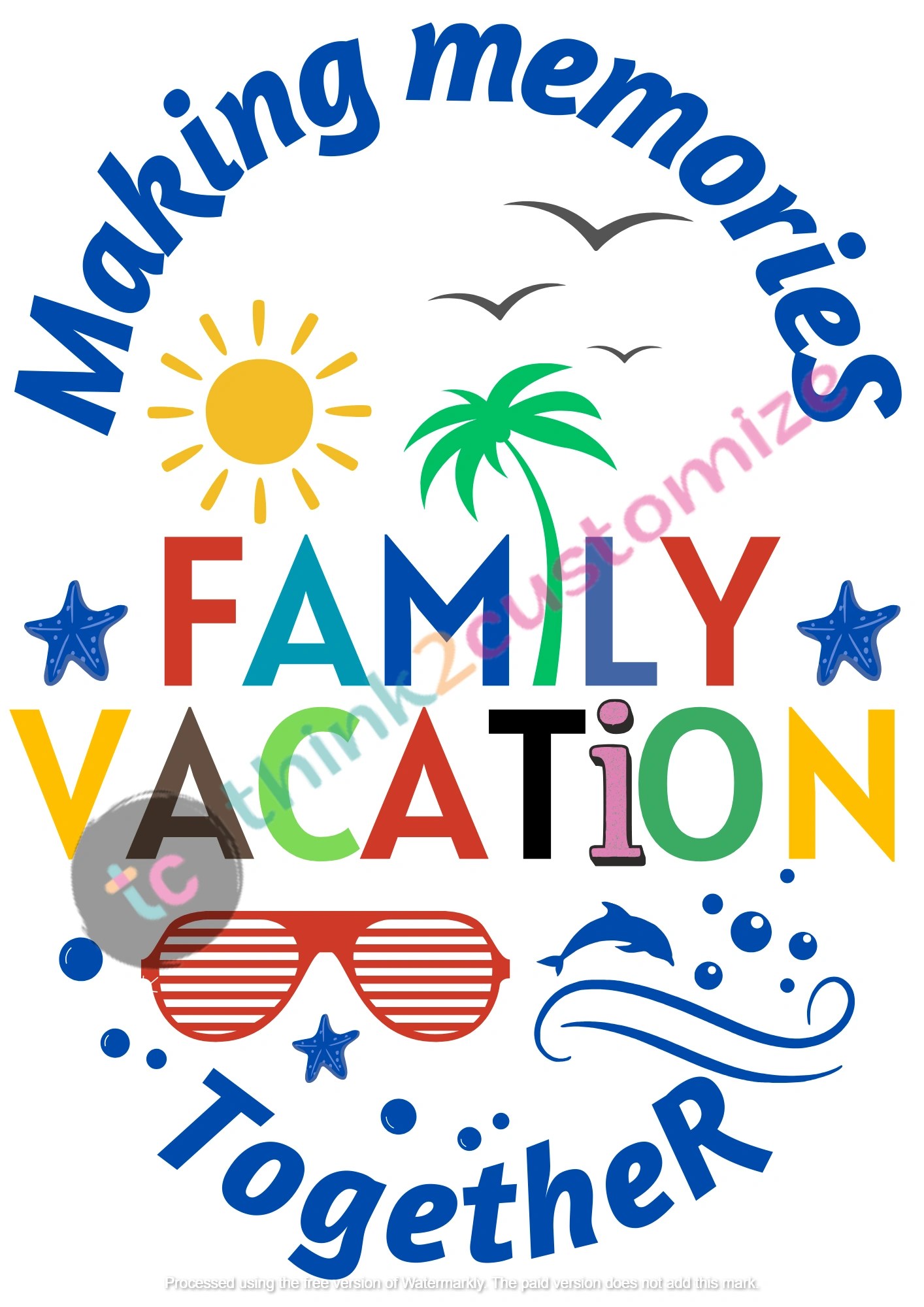 Family Vacation Tshirt