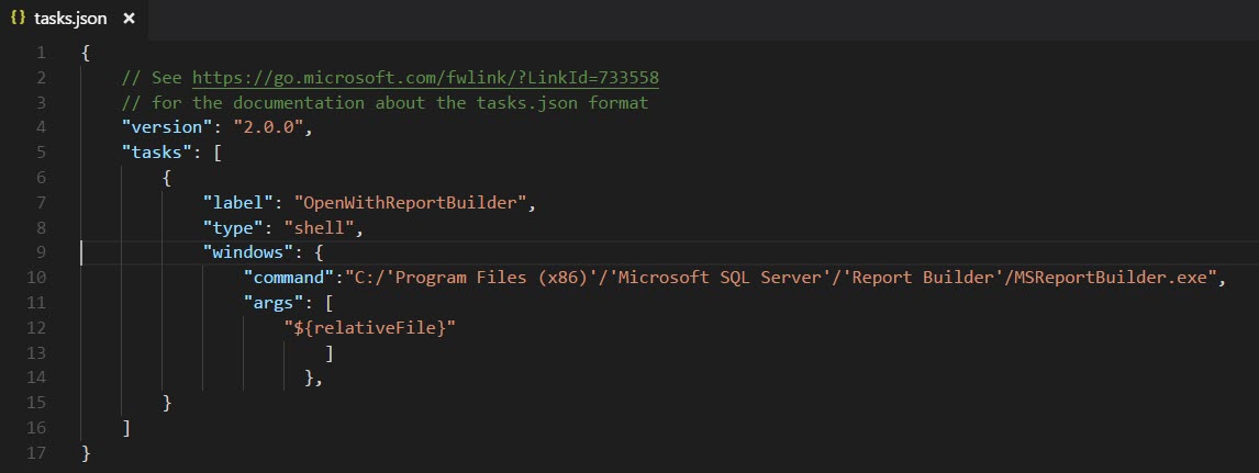 Run Report Builder from VSCode to Design your .AL Report – think about IT