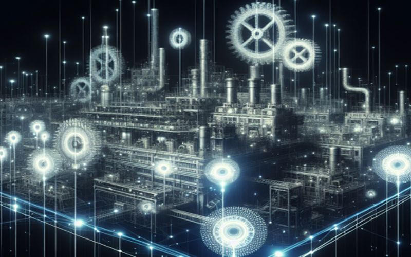 Intersection Of Ai Iot And Data Analytics In Industry 4 0 - Ocean Illustration Collection - HD Quality