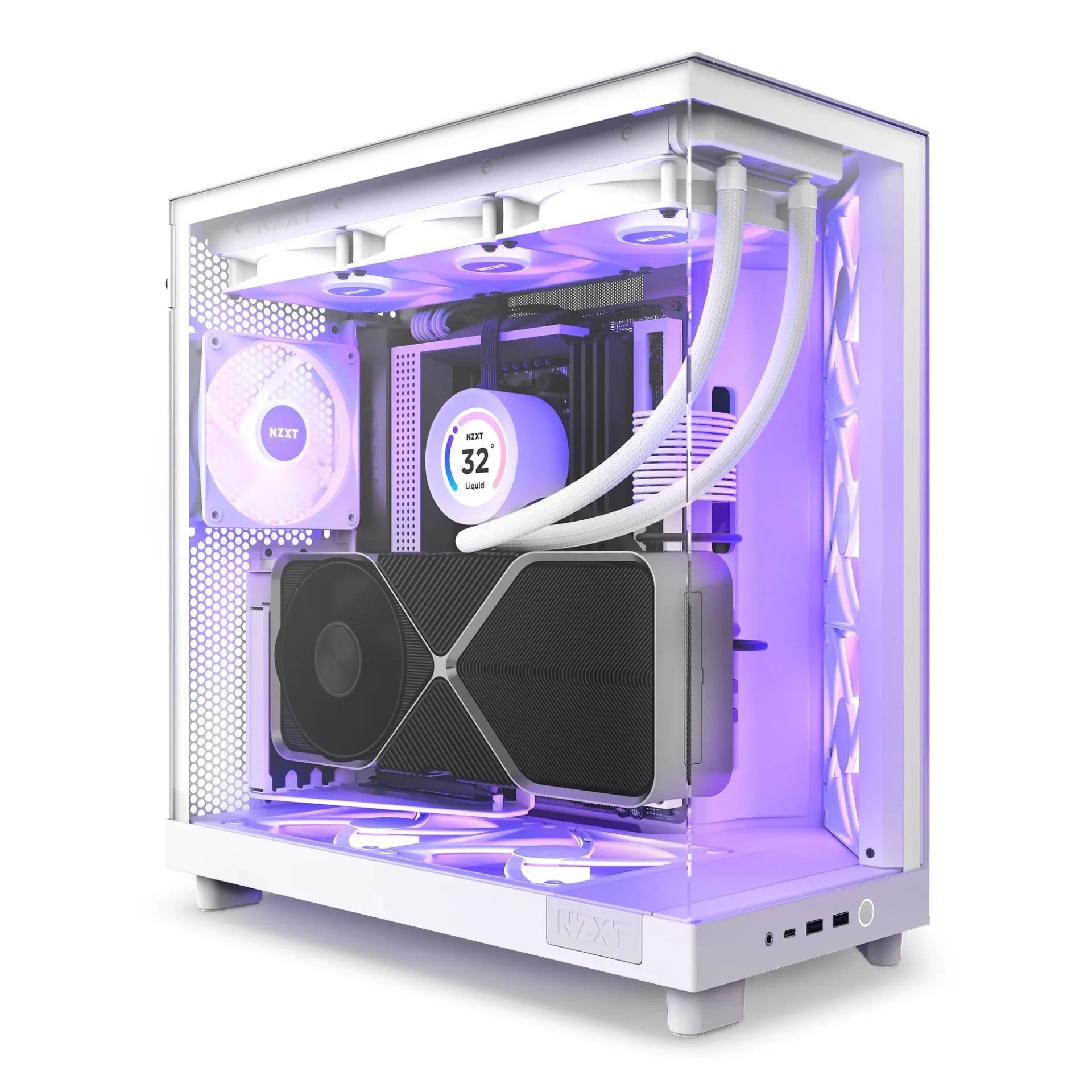 NZXT Announces H6 Flow Dual Chamber Mid Tower ATX Case Org 13 H6 Flow White RGB Legend L With System.webp