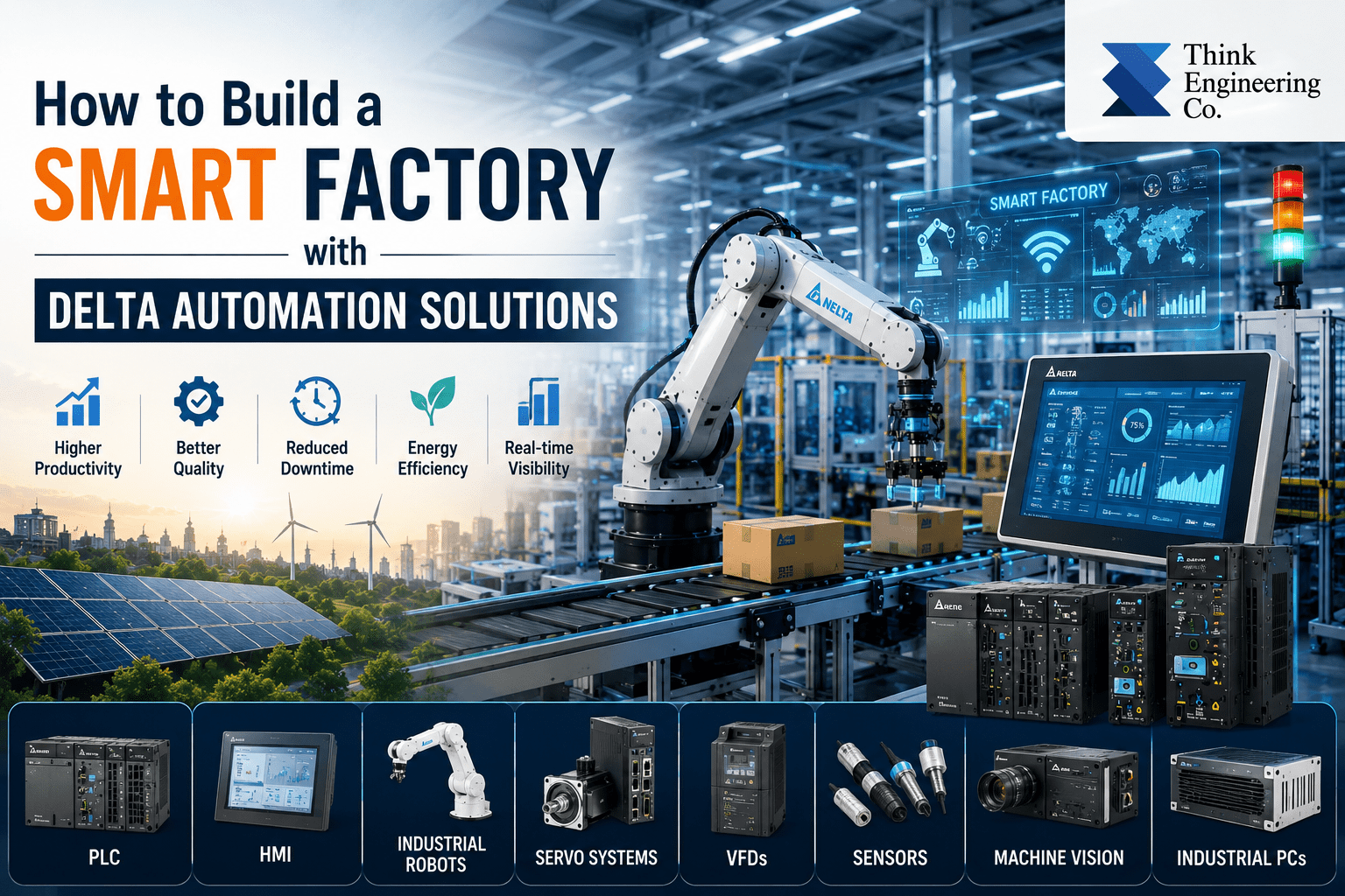 How to Build a Smart Factory with Delta Automation Solutions
