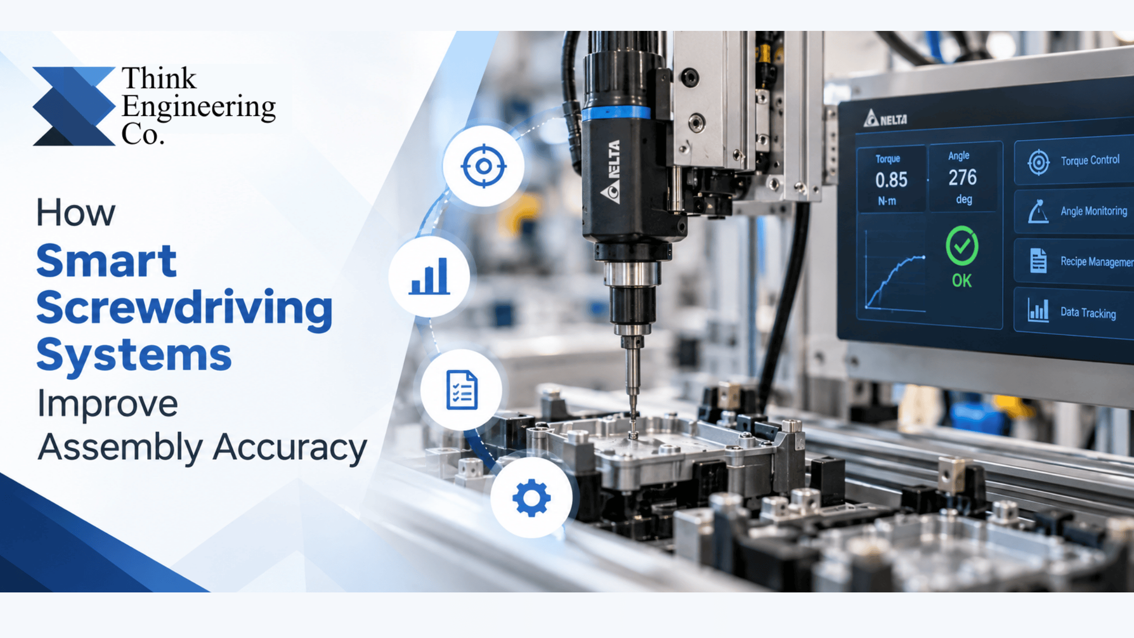 How Smart Screwdriving Systems Improve Assembly Accuracy