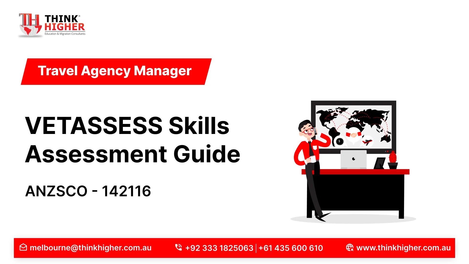 Travel Agency Manager (142116): VETASSESS Skills Assessment Guide 2025-26