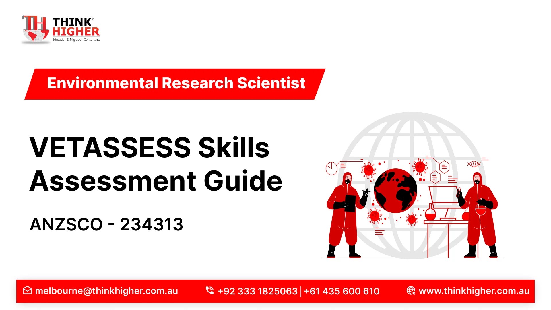 Environmental Research Scientist (234313): VETASSESS Skills Assessment Guide 2025-26