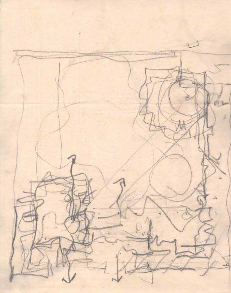 RAS House, Ahmedabad [2015], drawn by Uday Andhare