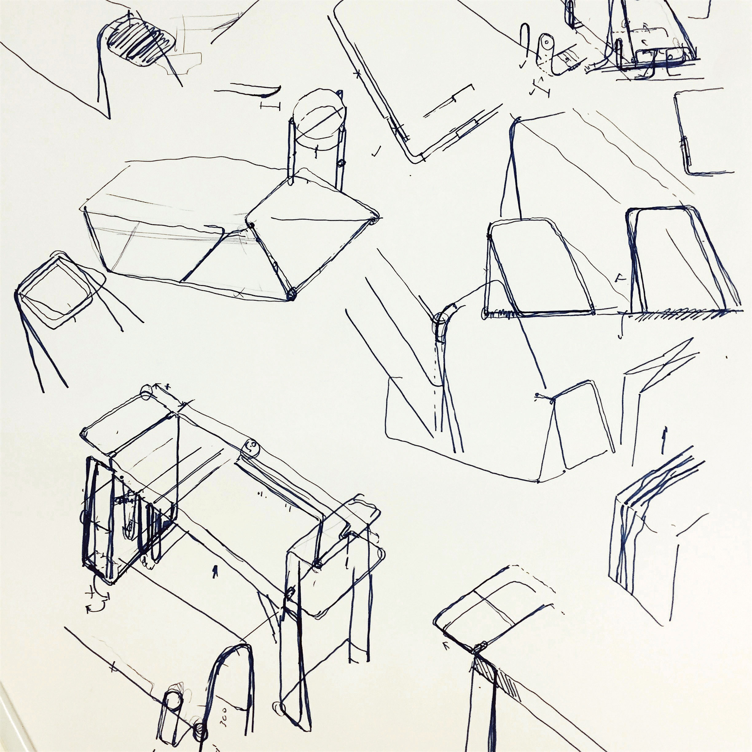Sketches of the Design Process
