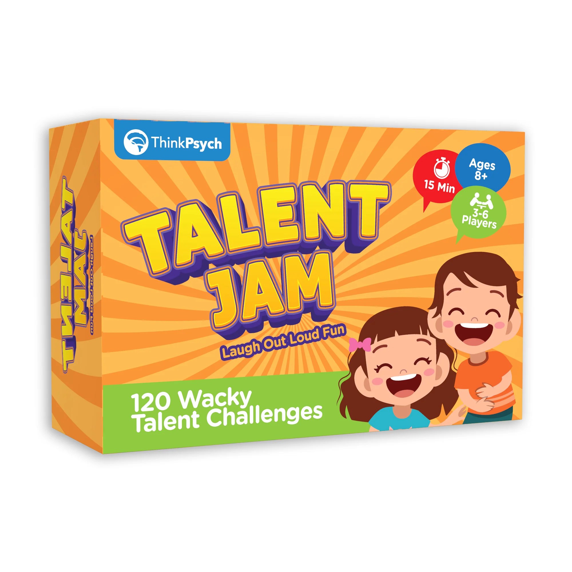 Talent Jam Family Party Game Funny Talent Show Card Game With 120