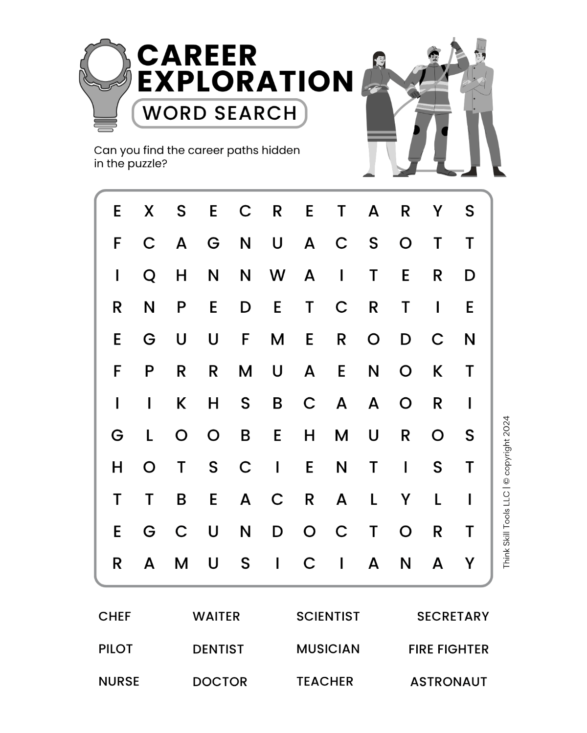 career crossword