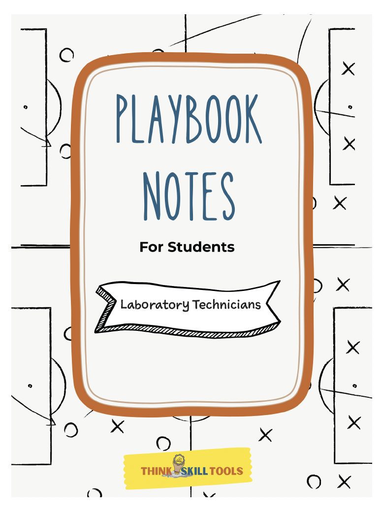 My Playbook Notes - Laboratory Technician