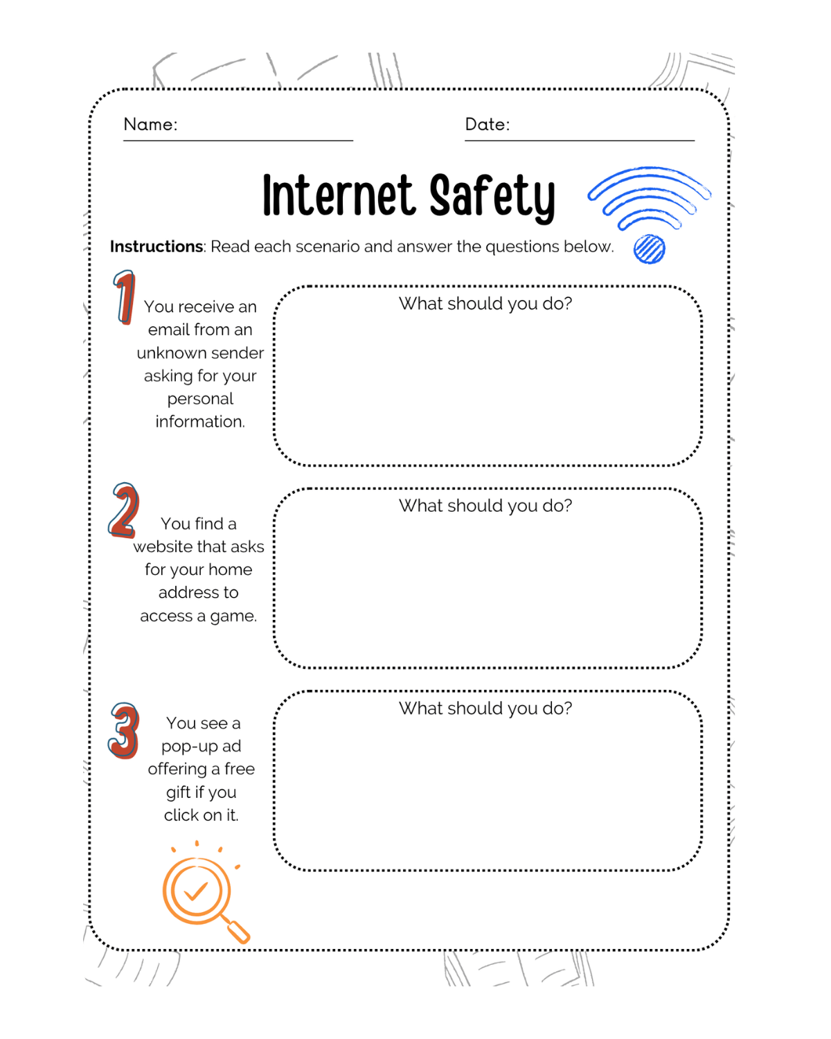 Internet Safety Starter Pack for Kids