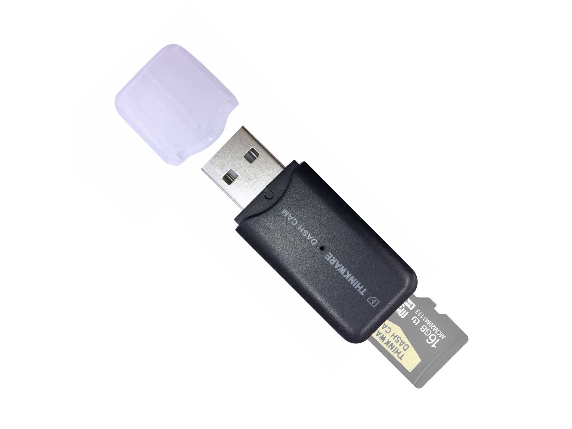 USB MicroSD Card Reader – Plug‑and‑Play USB | Thinkware