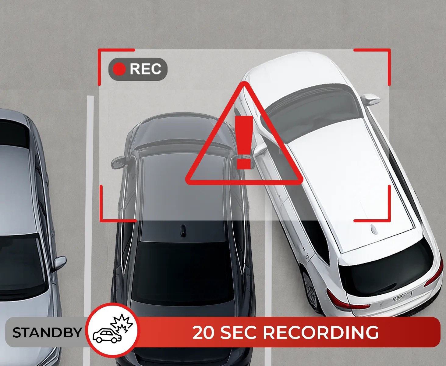 THINKWARE ARC 900 Front & Rear 4K & 2K Dash Cam time lapse parking