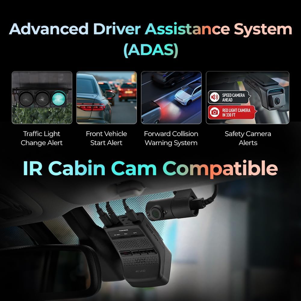 U3000 PRO Front & Rear | 4K & 2K Dash Cam | THINKWARE
