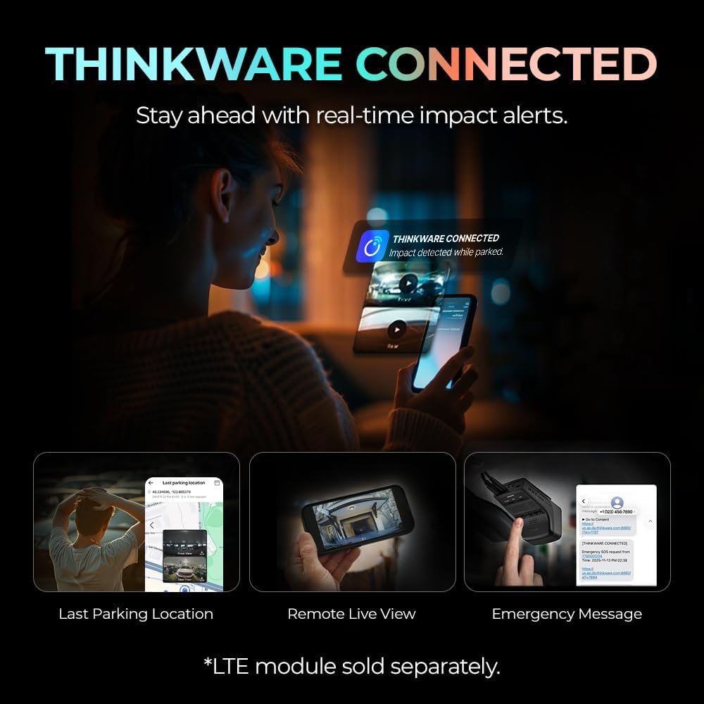 U3000 PRO Front & Rear | 4K & 2K Dash Cam | THINKWARE