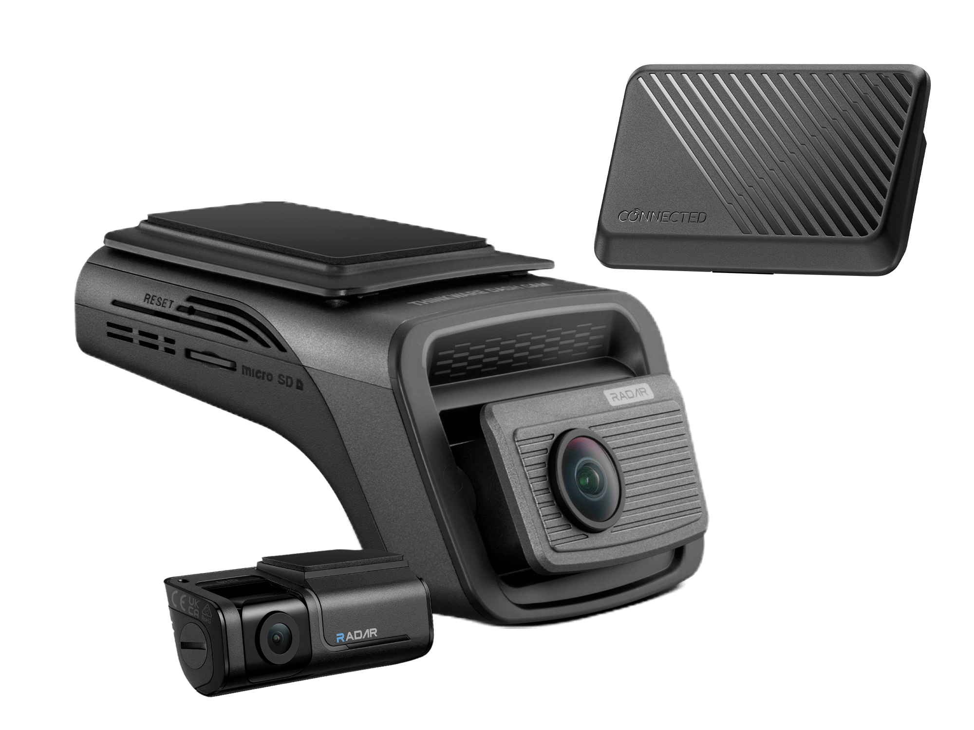 U3000 PRO Front & Rear + Hardwiring + LTE Module