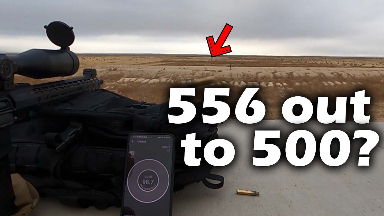 Taking 556 out to 500 yards - will it be accurate