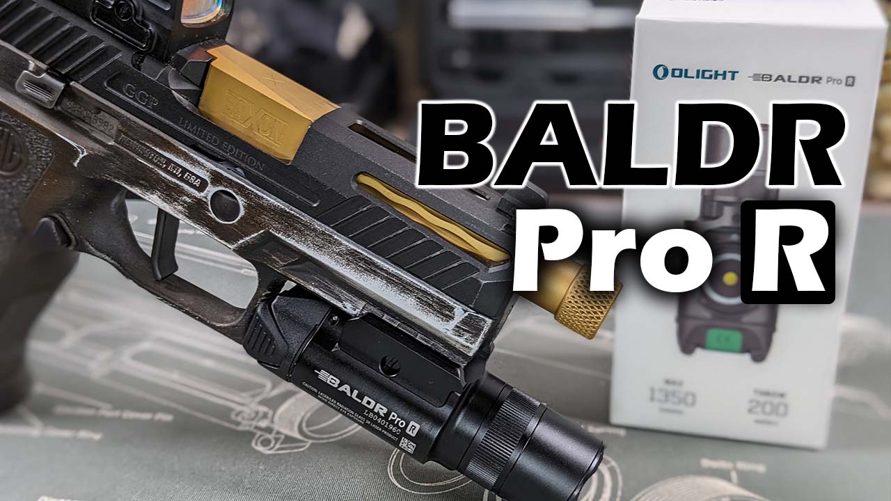トイガン Olight BALDR Pro R Olight Baldr Pro R - Rechargeable dual-mode x300 profile light