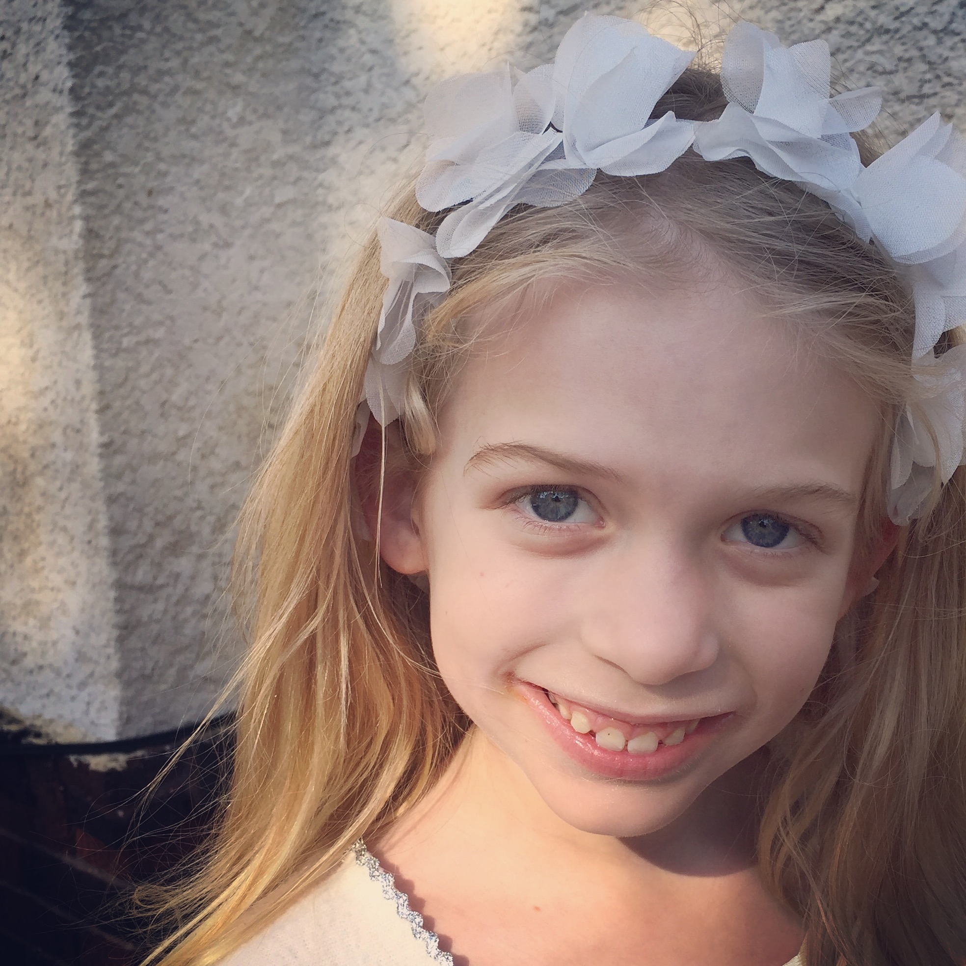 My daughter Sophia dressed as a princess for the Spring Father-Daughter Dance