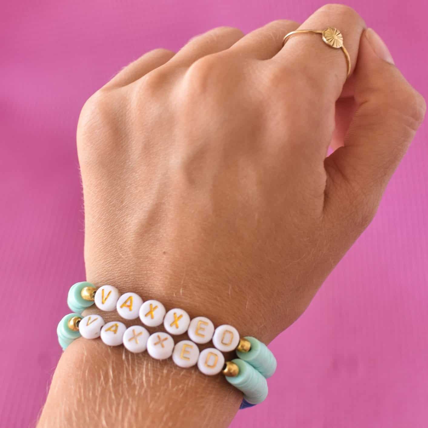 Vaxxed bracelet