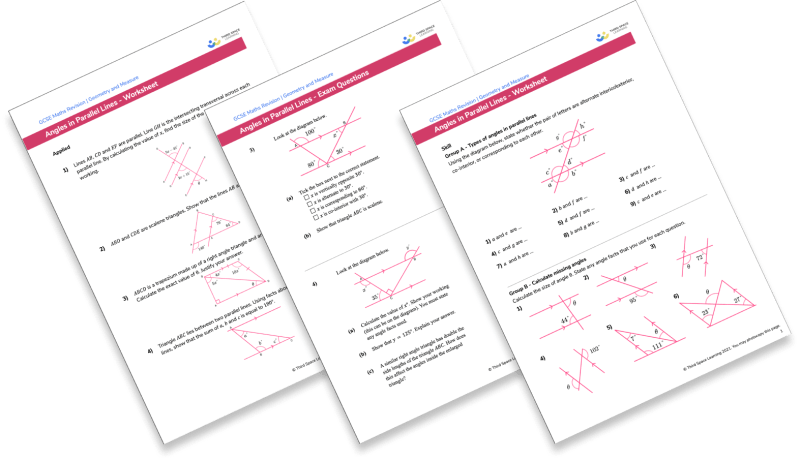Gcse Maths Angles In Parallel Lines Foundation Higher Geometry - Mountain Pictures - Perfect HD Collection